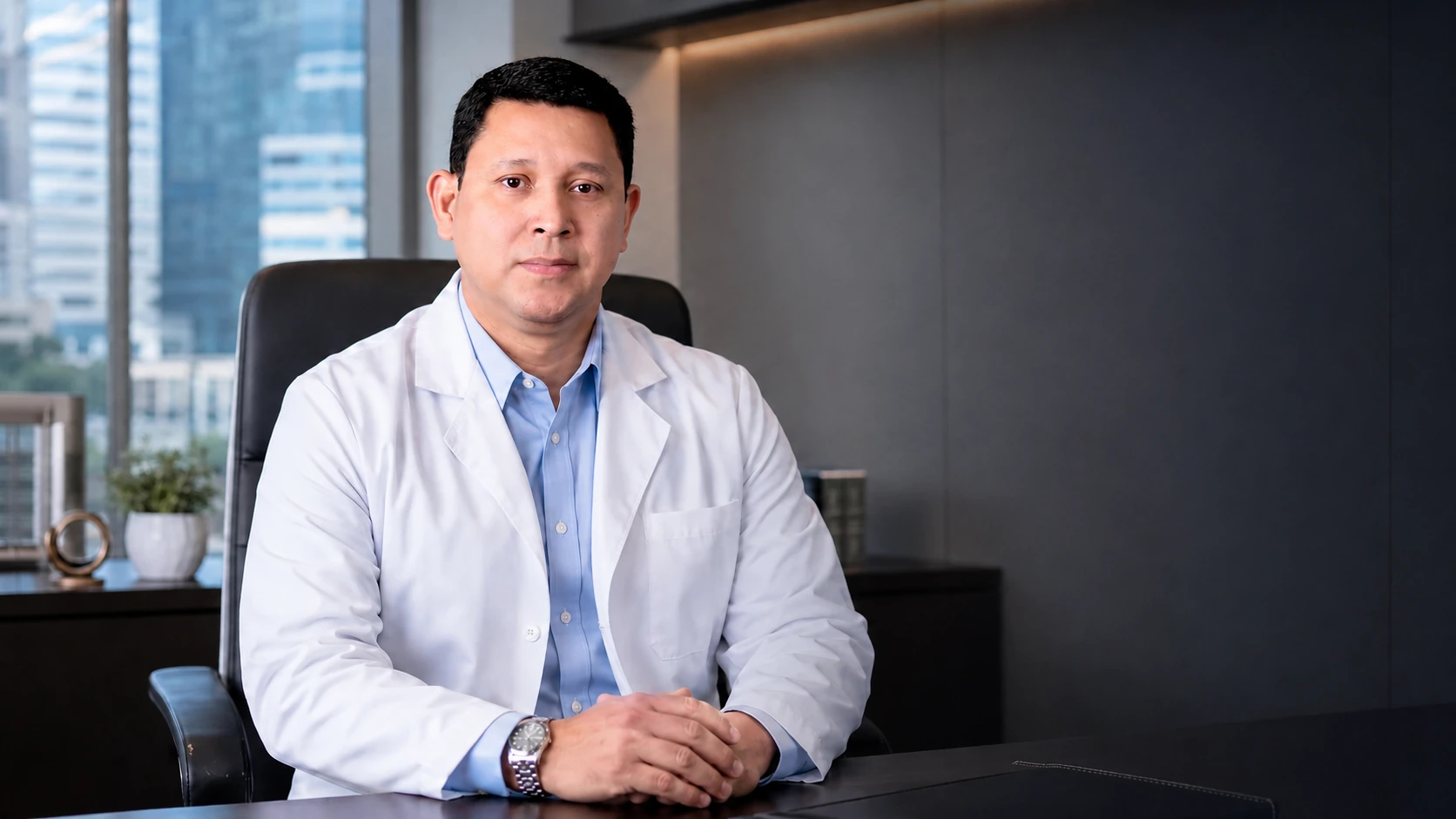 Dr. Edgardo Saavedra, cuya experiencia inspiró el desarrollo de Florenxa One
